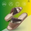 Skórzane klapki damskie Slippers