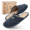 Slippers Męskie Domowe pantofle skórzane