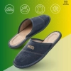 Slippers Męskie Domowe pantofle skórzane