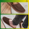 Slippers Męskie Domowe pantofle skórzane