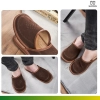 Slippers Męskie Domowe pantofle skórzane