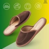 Slippers Męskie Domowe pantofle skórzane