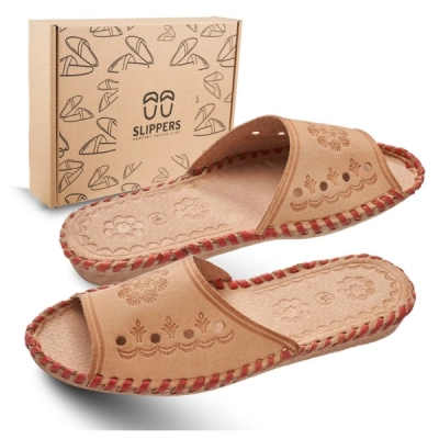 Skórzane klapki góralskie Slippers