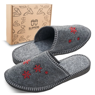 Domowe klapki damskie Slippers