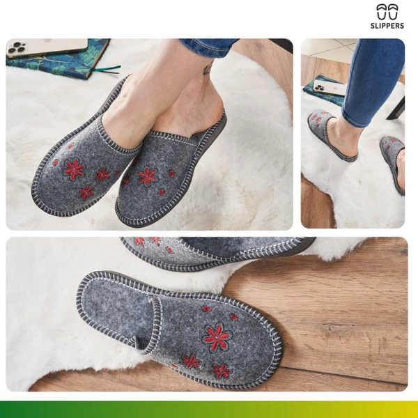 Domowe klapki damskie Slippers