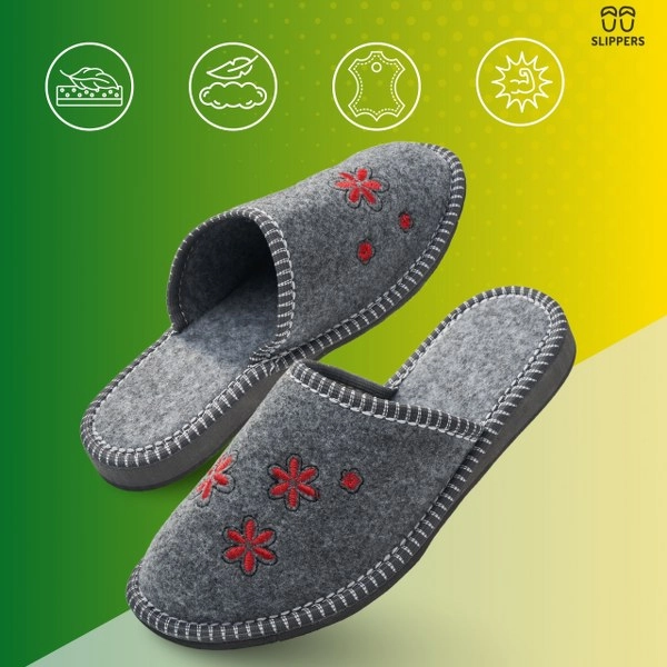 Domowe klapki damskie Slippers