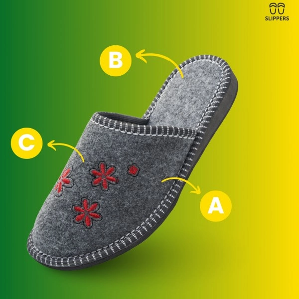 Domowe klapki damskie Slippers