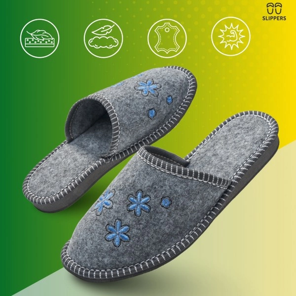 Klapki damskie Slippers pantofle domowe
