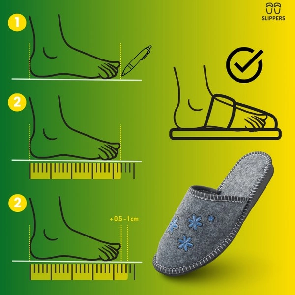 Klapki damskie Slippers pantofle domowe