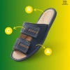 Slippers Męskie Domowe Kapcie w kratę