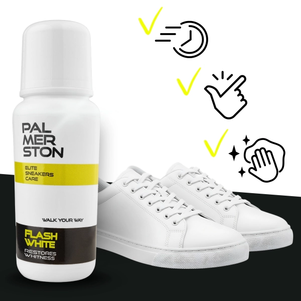 Biała Pasta Korektor do Sneakersów Palmerston FlashWhite 75ml