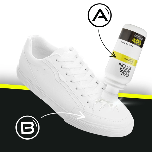 Biała Pasta Korektor do Sneakersów Palmerston FlashWhite 75ml