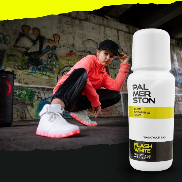 Biała Pasta Korektor do Sneakersów Palmerston FlashWhite 75ml