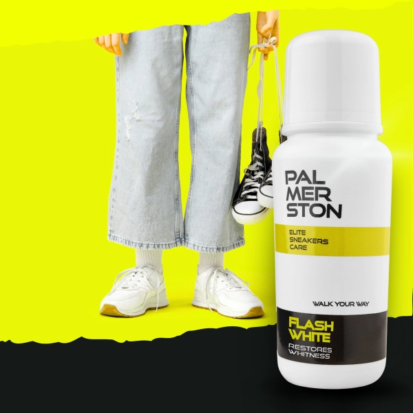 Biała Pasta Korektor do Sneakersów Palmerston FlashWhite 75ml