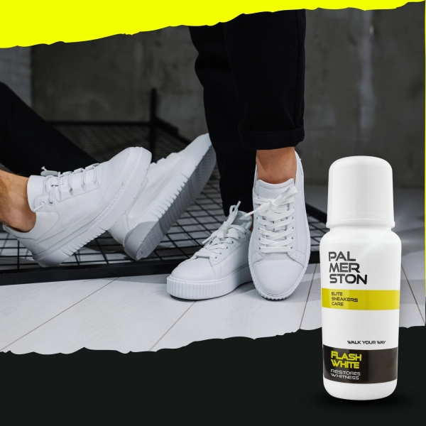 Biała Pasta Korektor do Sneakersów Palmerston FlashWhite 75ml