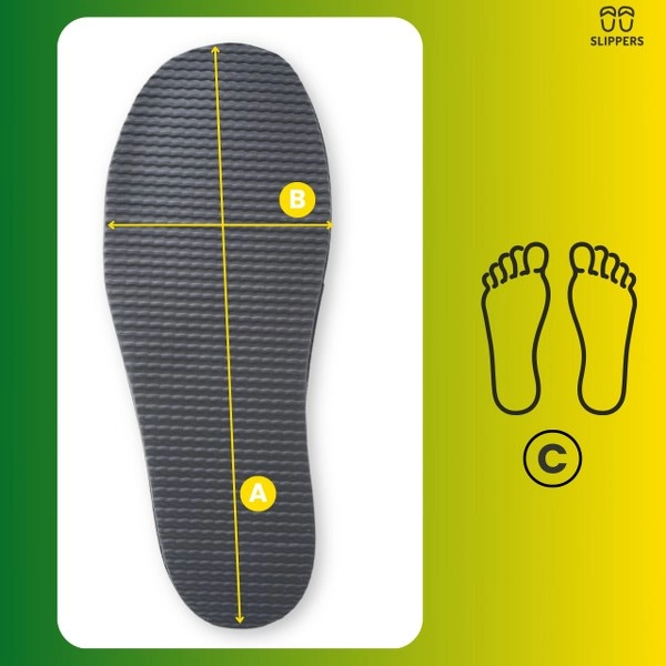 Slippers Męskie Domowe Kapcie w kratę